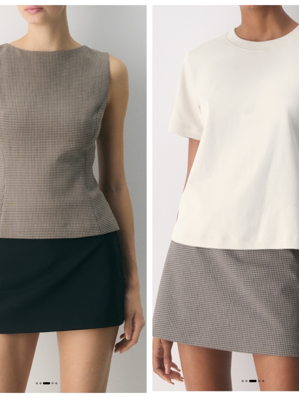 Babaton set: Enigma top and Roundup skort